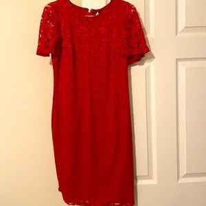 DKNY RED DRESS, NWT